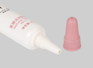 Custom Cosmetic Tubes D13mm 1-5ml Empty Long Nozzle Eye Cream Cosmetic Tube Packaging With Cap