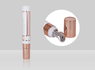 Metal Applicator Custom Cosmetic Eye Cream Tube D19mm 10-25ml Massage Serum