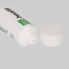Empty Custom Cosmetic Tubes Plastic Cream Squeeze D25mm 20-60ml With Vertical Stripe Screw Cap