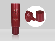 Empty Custom Cosmetic Tubes D35mm 35-110ml Plastic Cream Squeeze With Nozzle