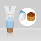 20-60ml Bamboo Tube Packaging Custom Empty Cosmetic Squeeze Plastic Facial Cleanser Tube