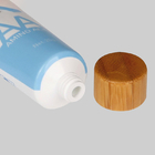 20-60ml Bamboo Tube Packaging Custom Empty Cosmetic Squeeze Plastic Facial Cleanser Tube