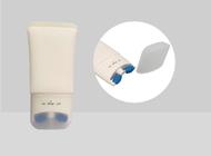 Cleansing Soft Special Applicator Tubes Custom Logo Massage Roller Head Plastic Flat