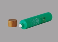 10-30ml Bamboo Tube Packaging Custom Empty Cosmetic Squeeze Plastic Facial Cleanser Tube