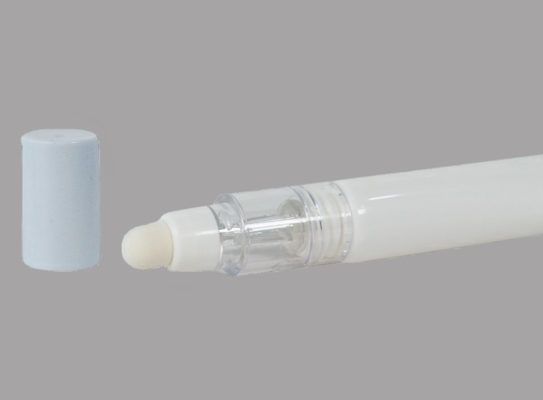 D19mm Plastic Dropper Cosmetic Tube Packaging Eye Cream Essence Tube With Sponge Head