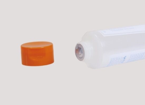 D40mm Custom Cosmetic Lotion Tube with Flip Cap and Star-Shaped Holes for Eco-Friendly Packaging