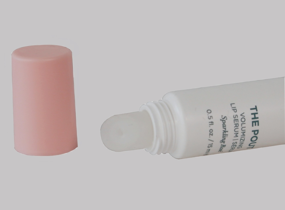 D19mm 10-25ml  Squeeze Custom Cosmetic Tubes  Plastic  TPE Lip Gloss Tube