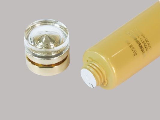 BB Cream Custom Cosmetic Tubes D40mm 70-180ml Plastic Facial Cream With Screw Cap