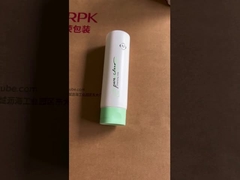 PCR PE Custom Empty Cosmetic Plastic Squeeze Tubes D45mm 140g/5oz Cleansing Tube With Screw Cap